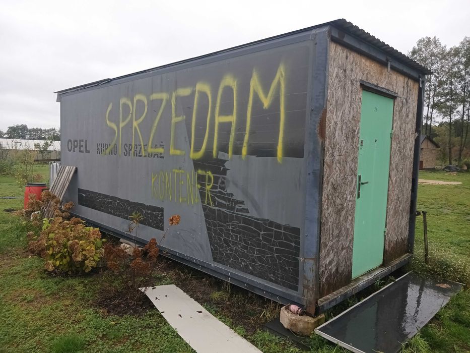 Kontener ,magazyn, stróżówka, buda,