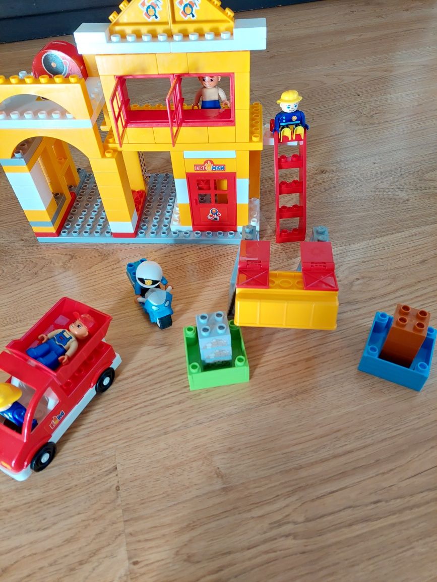 Klocki lego duplo straż pożarna