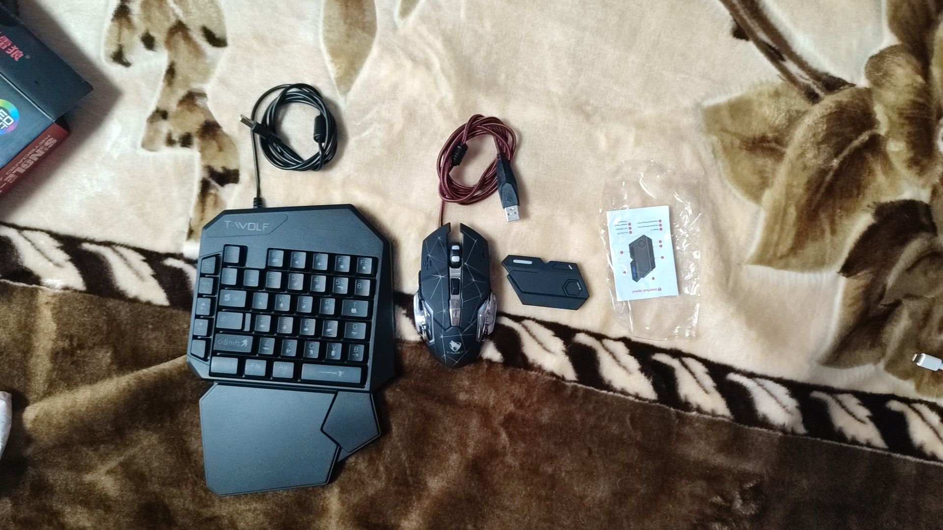 Игровой комплект для PUBG , Call Of Duty . Клавиатура и мышь