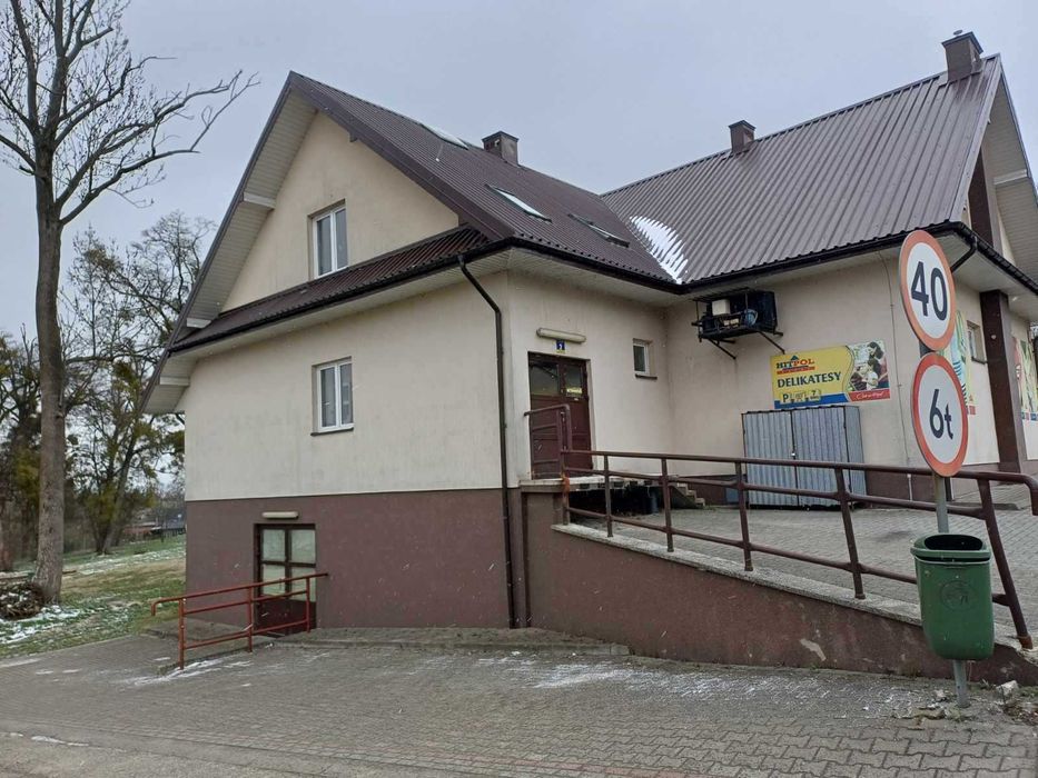 OKAZJA, działka zabudowana budynkiem pawilonu handlowego