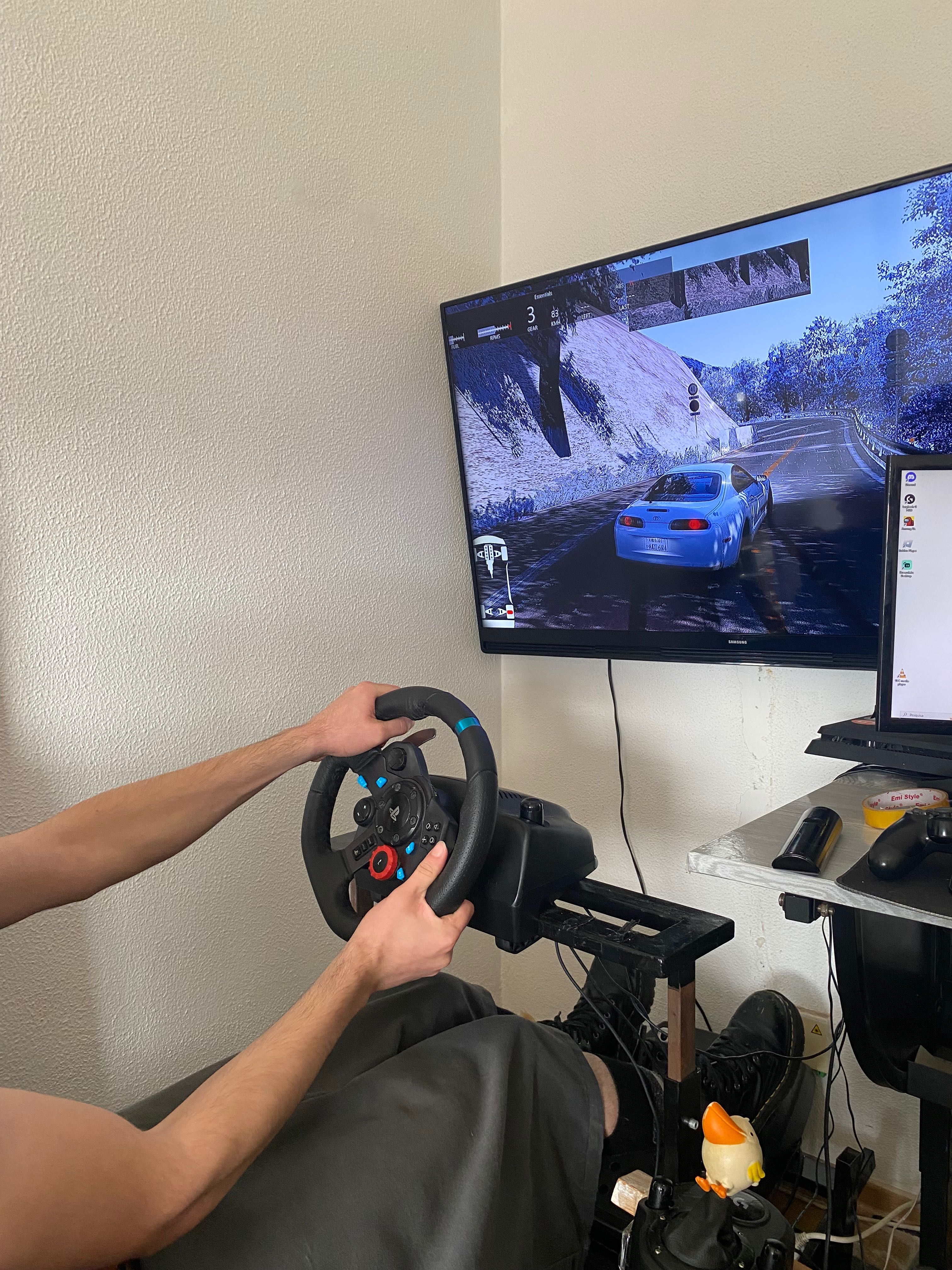Simulador de corrida G29 com Base