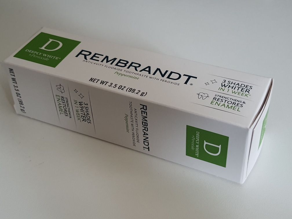 Отбеливающая зубная паста REMBRANDT Deeply White Peroxide Whitening 99