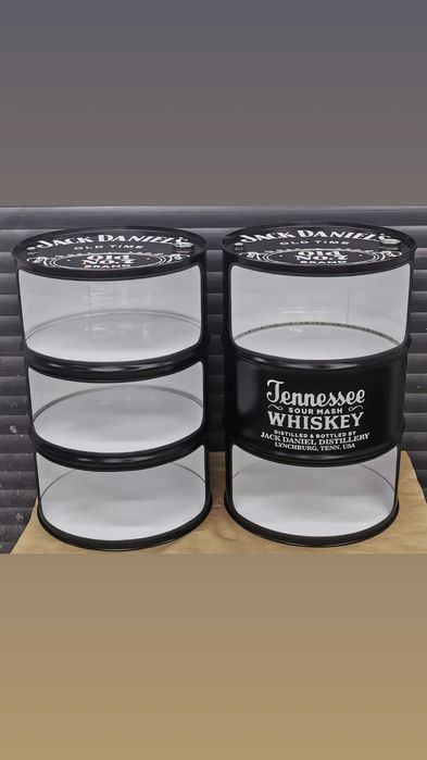 Barek beczka TRIPLE Barek z beczki metalowej 200l