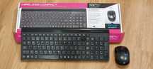 Conjunto rato e teclado wireless