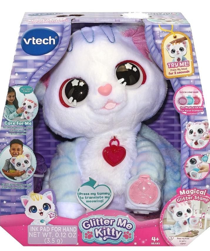 Інтерактивне кошеня VTech Glitter Me Kitty Interactive