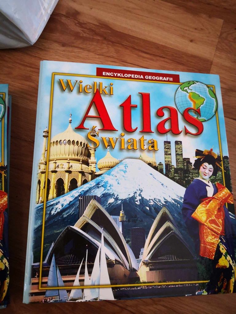 Atlas świata segregatory