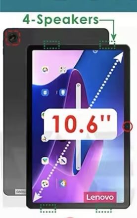 Чехол на планшет Lenovo Tab M 10 диагональ 10,6