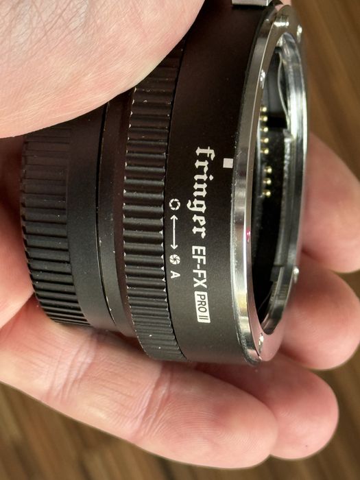 FujiFilm X-T3 + Viltrox 33 f1.4 + Viltrox 23 f1.4 + Fringer Pro II EF