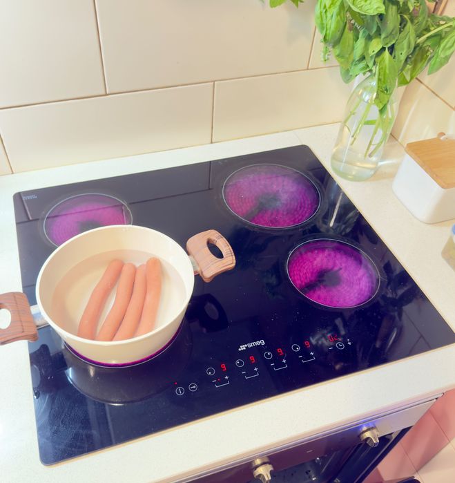 Placa vitrocerâmica Smeg