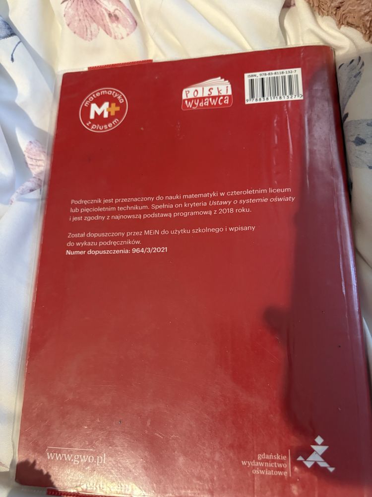 Podręcznik matematyka z plusem 3 klasa