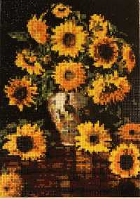 Obraz słoneczniki 5D haft diamentowy mozaika.Handmade