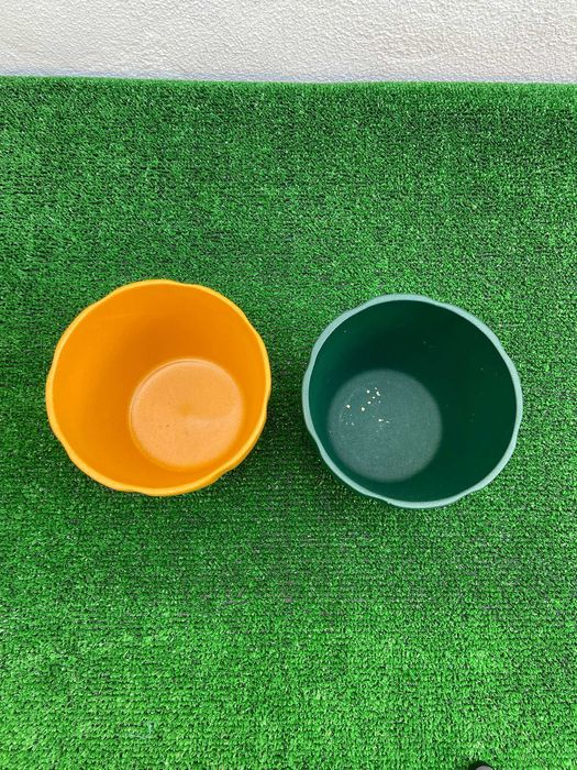 2 vasos pequenos/médios