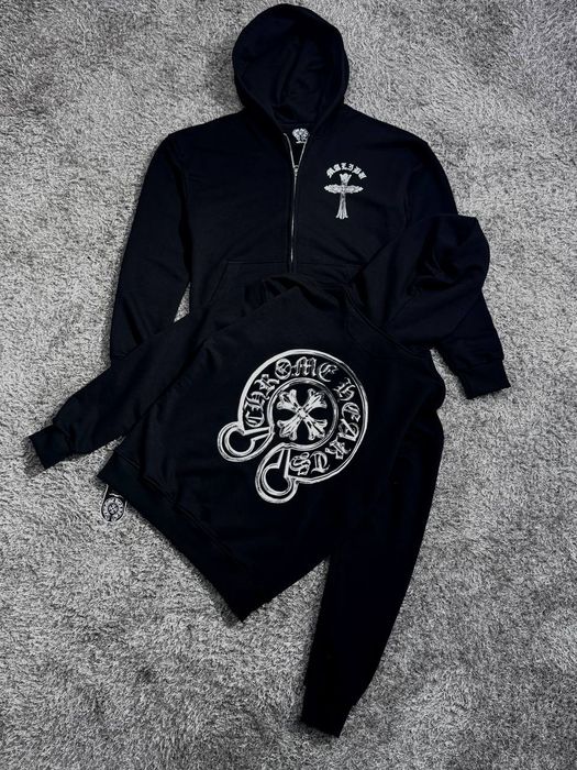 CHROME hearts malibu zip-hoodie