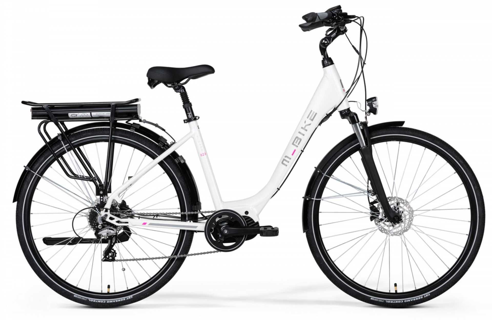 Rower elektryczny M-Bike e-City 828 - czarny