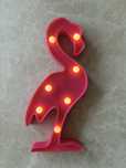 Lampka LED różowy flaming