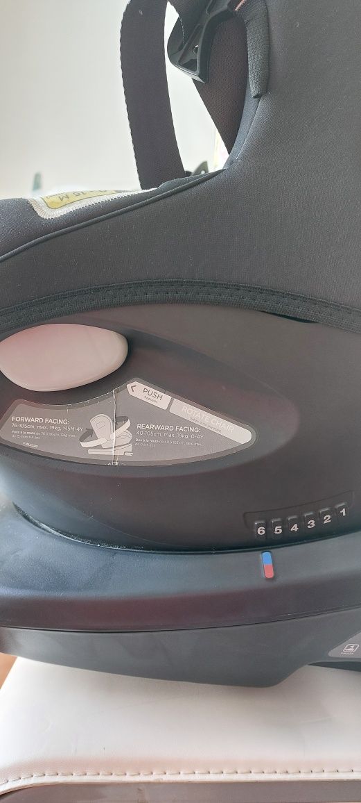 Cadeira auto Joie i-spin 360 i-size