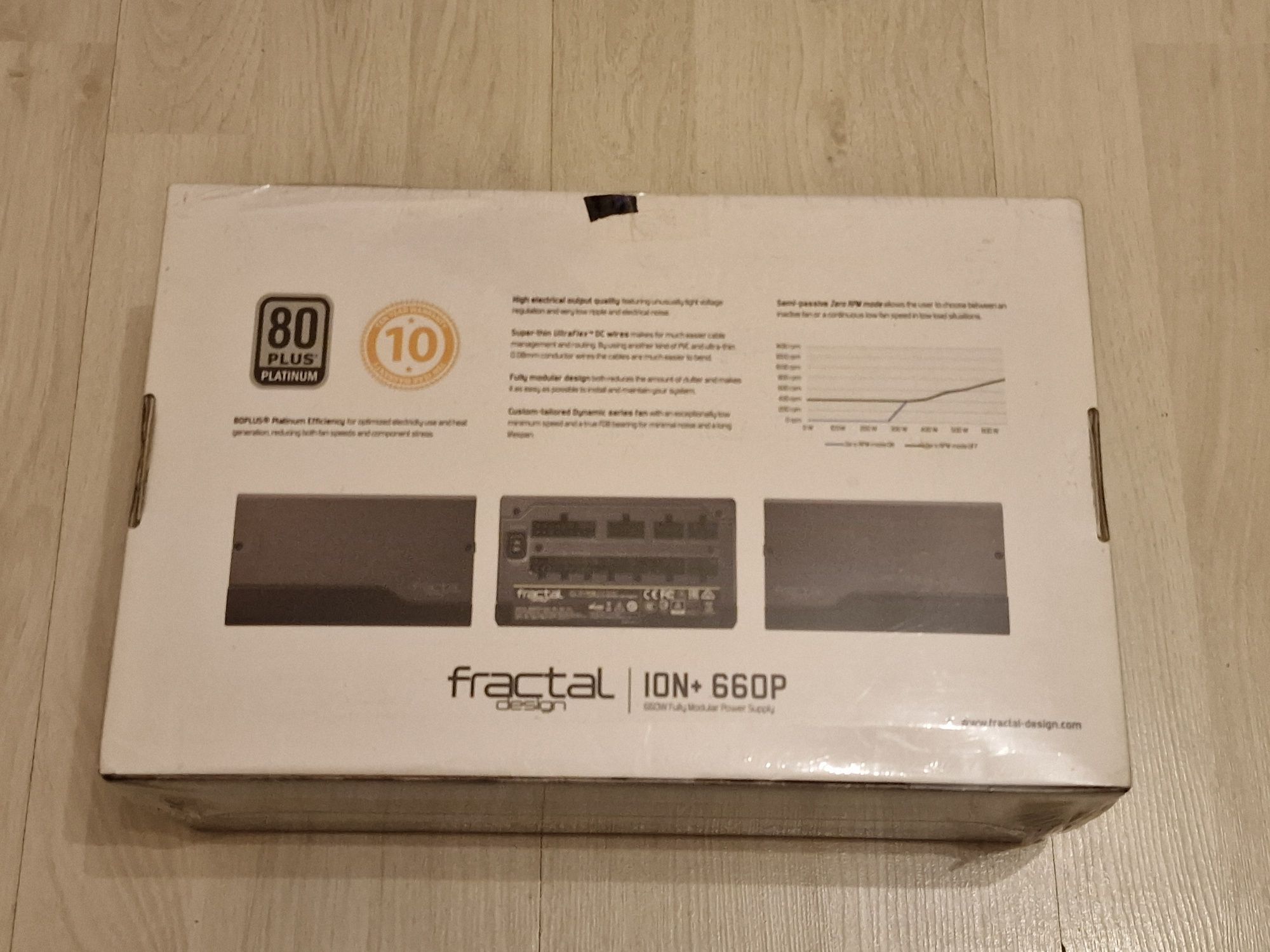 NOWY Zasilacz komputerowy Fractal Design ION+ 660P 80+ Platinum