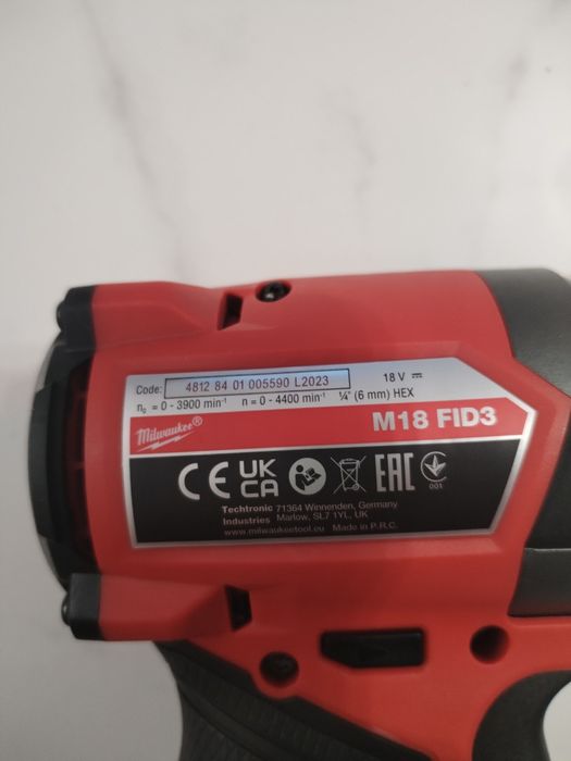 Zakrętarka Milwaukee M18 FID3