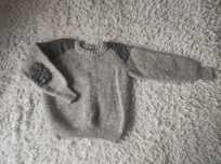 Militarny sweter wełniany