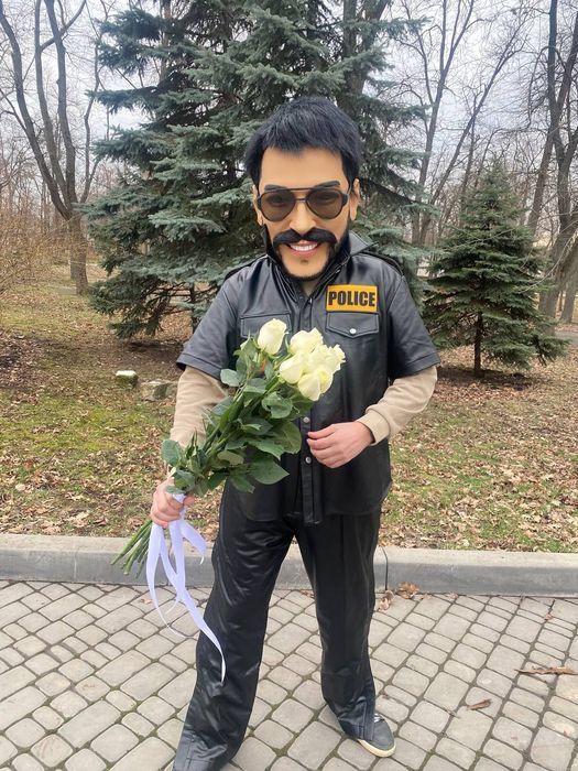 Поздравление Белый Мишка, Пес Патрон и Мишка Позитивчик. Зайка, Горила