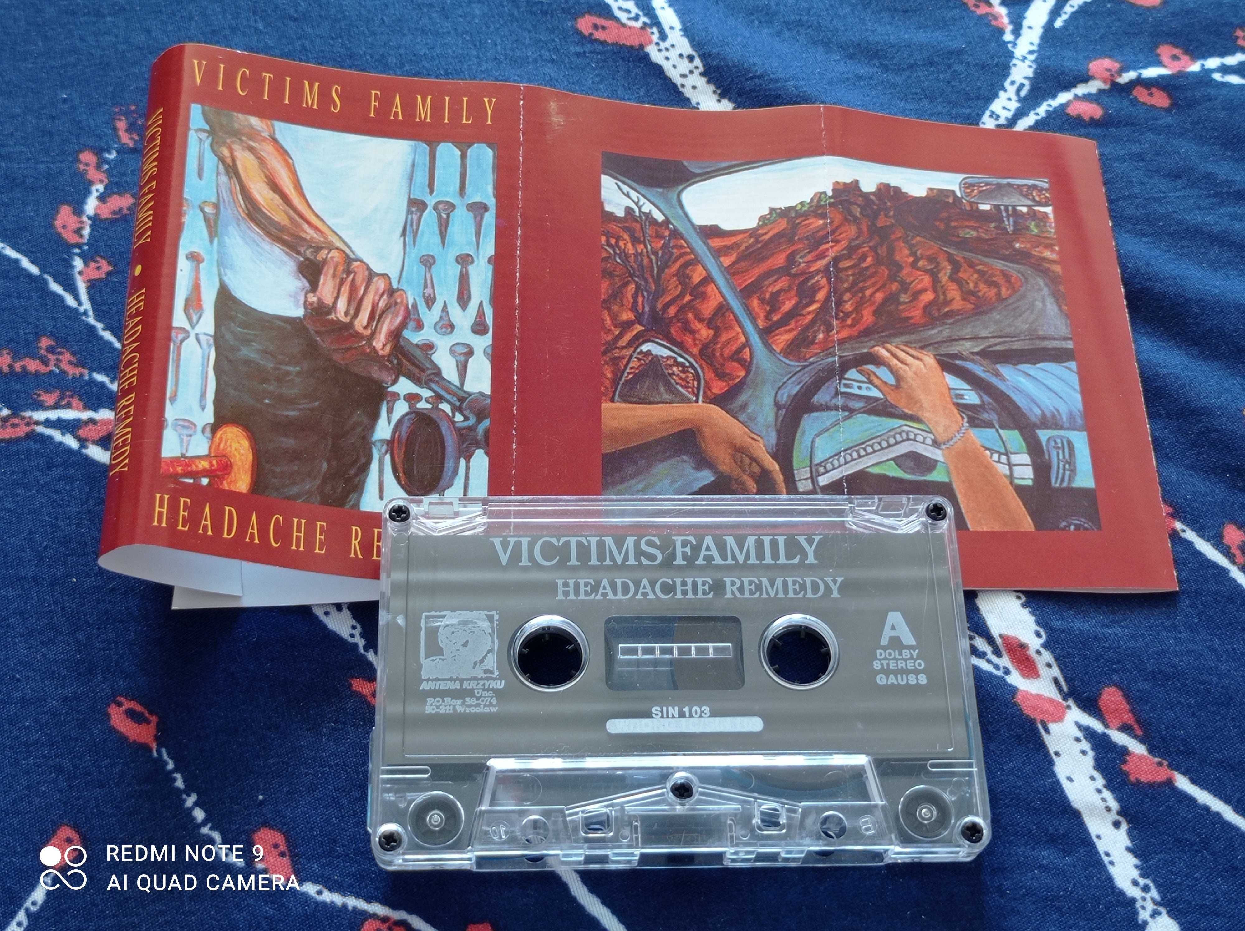 Victims Family - Headache Remedy kaseta Nomeansno jazzcore Hellworms