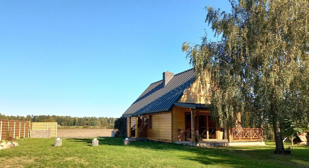 dom z jacuzzi, sauna infrared, kominek, romantyczny weekend, relaks