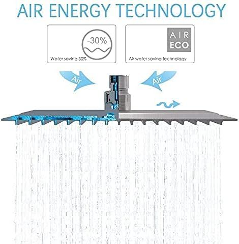 Krobec 30 cm Okrągła Głowica Prysznicowa ze Stali Nierdzewnej AISI304
