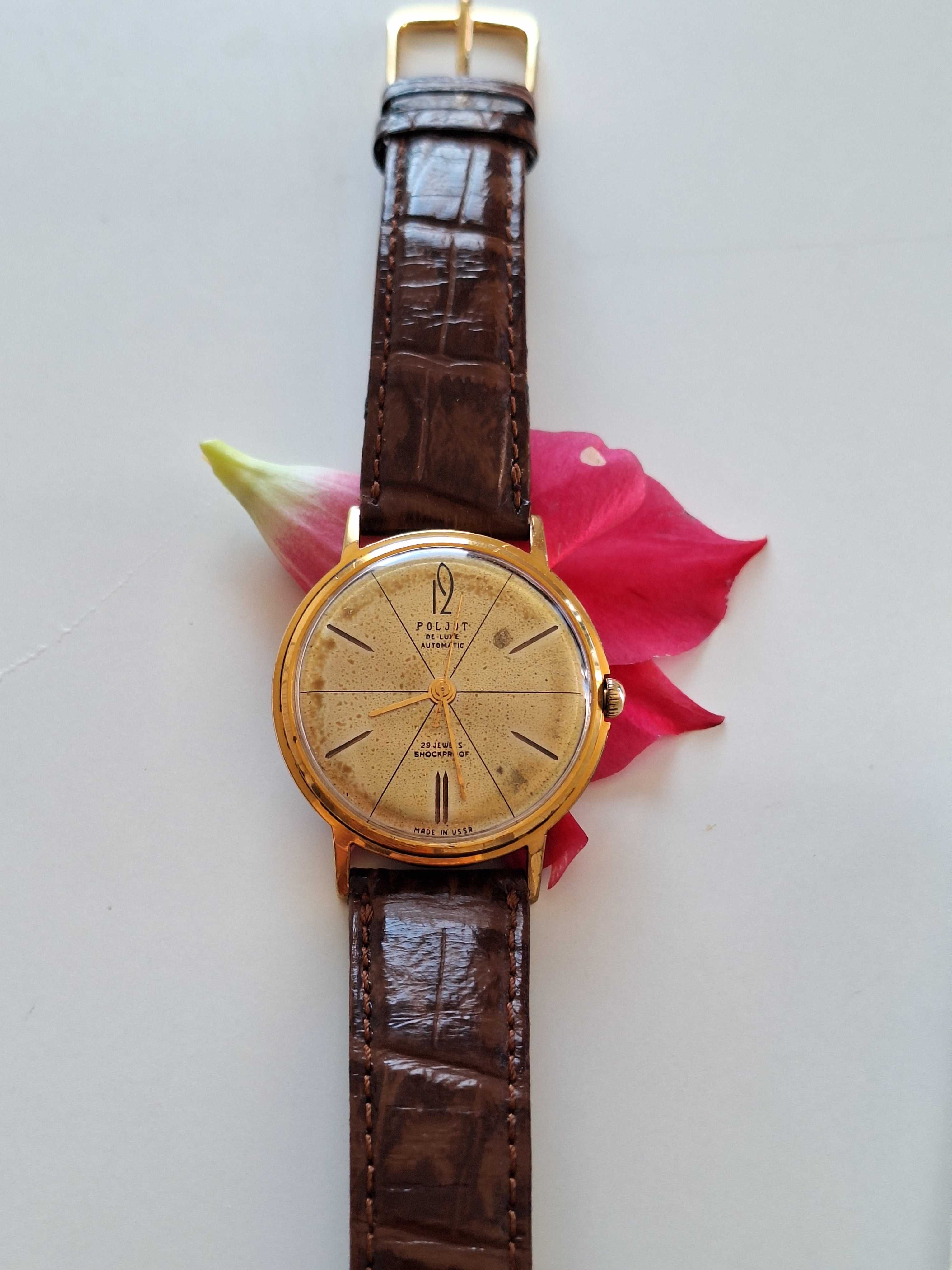 Poljot de luxe automatic pasek