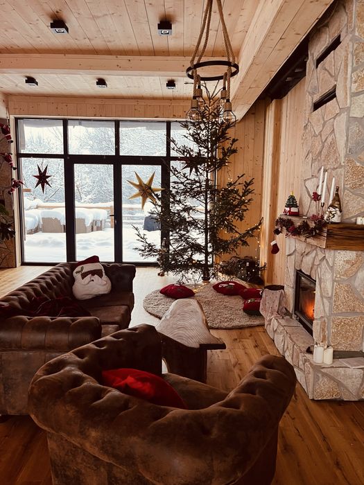 Boże Narodzenie – nowy dom dla 14 osób, sauna, balia, kominek