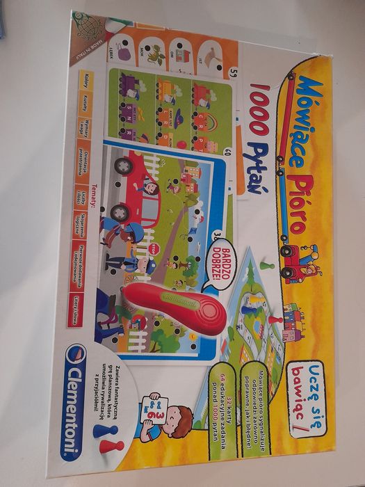 Clementoni Mówiące pióro 1000 pytań