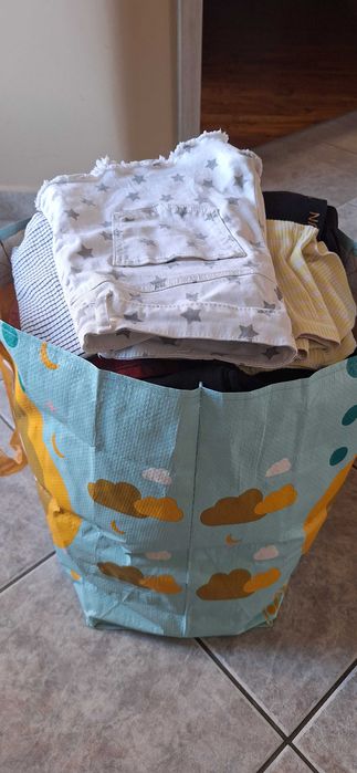 Dziewczynka siatka ciuchów 140-164