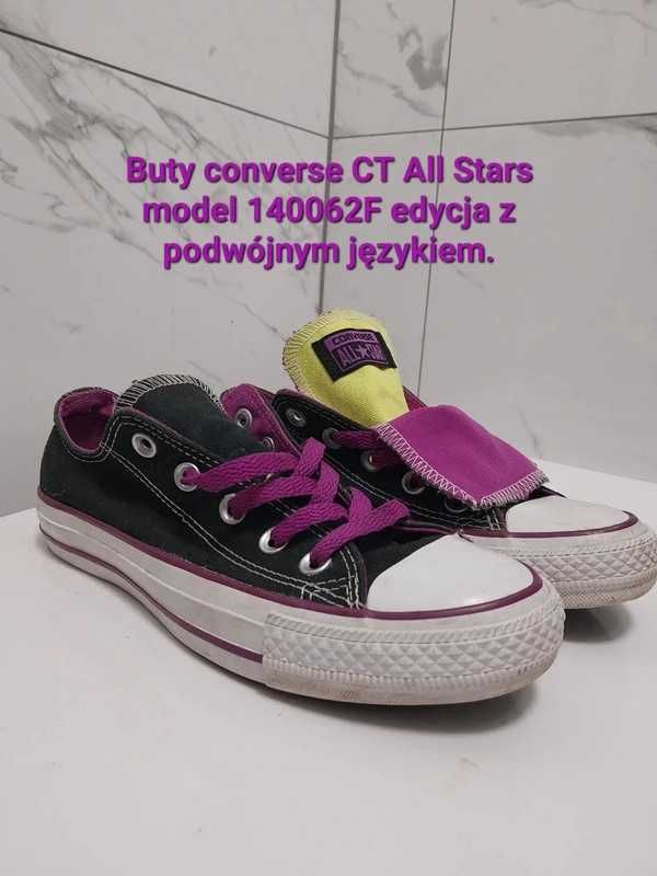 Buty converse CT All Stars model 140062F edycja z podwójnym językiem