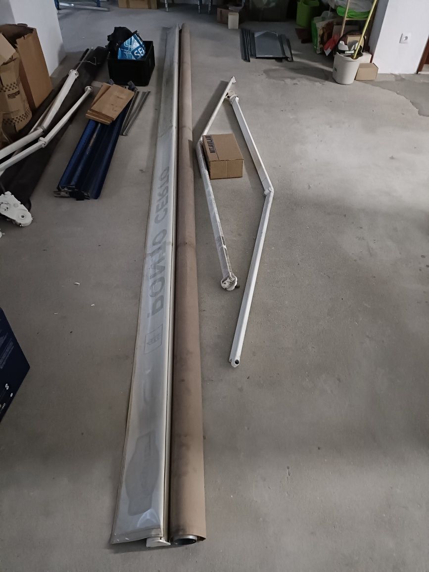 Toldo retrátil para espabelecimentos