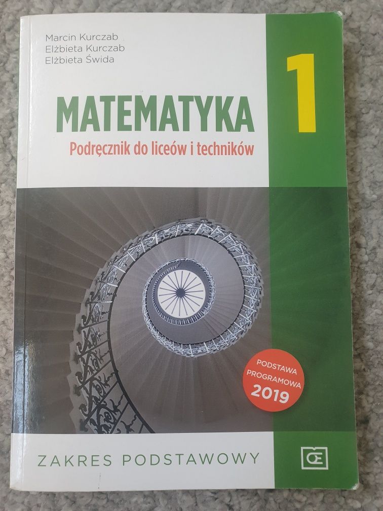 Zestaw książek do klasy 1 liceum/technikum Matematyka