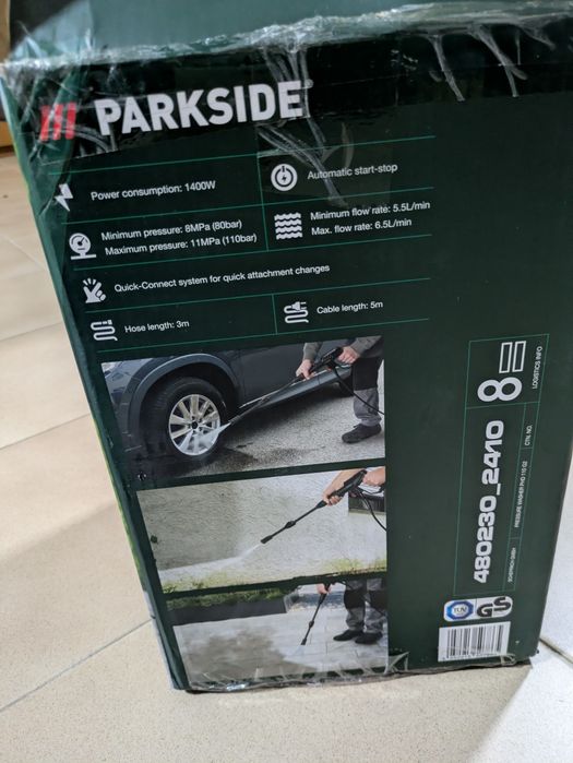 Máquina pressão Parkside