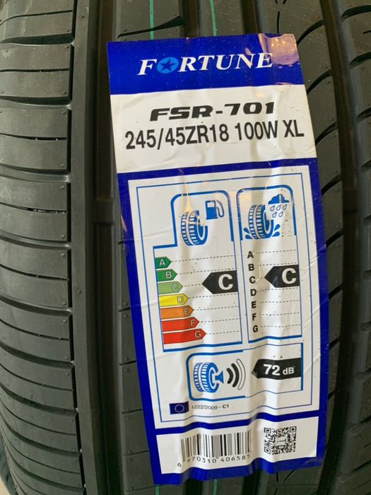 NOWA Opona opony letnie 245/45R18 FORTUNE