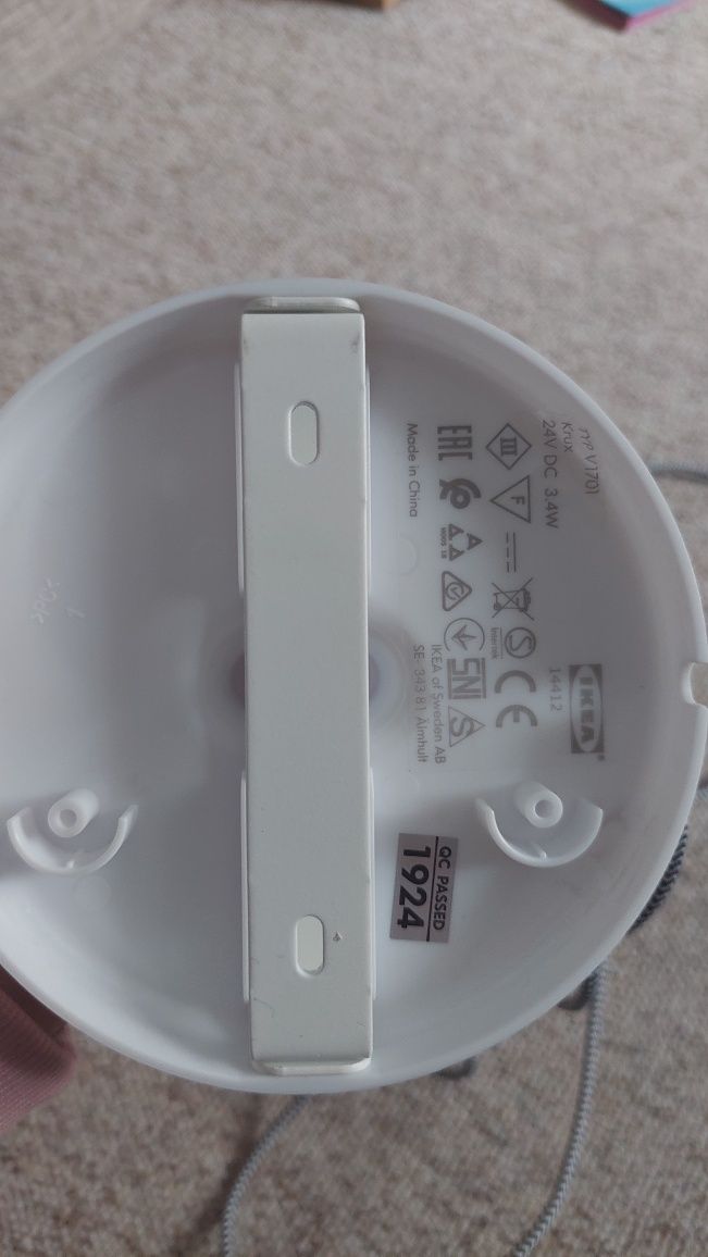 Lampka ikea piesek