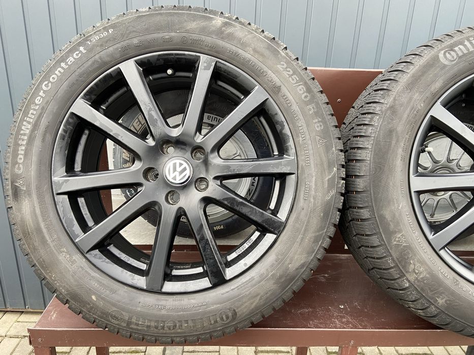 5/112/18 VW Tiguan титани диски колеса титанові диски