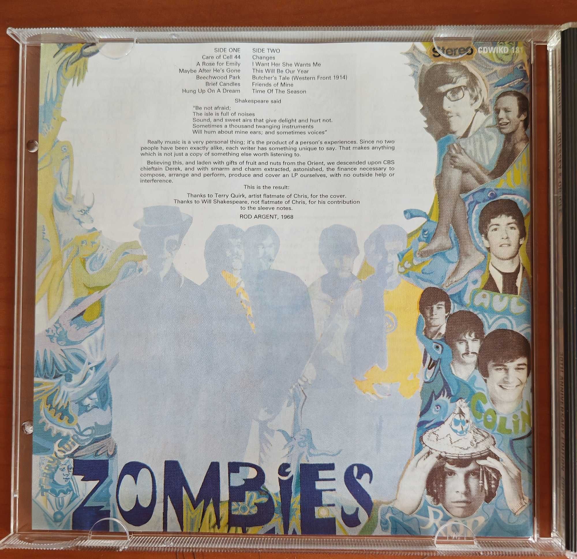 Cd original The Zombies
