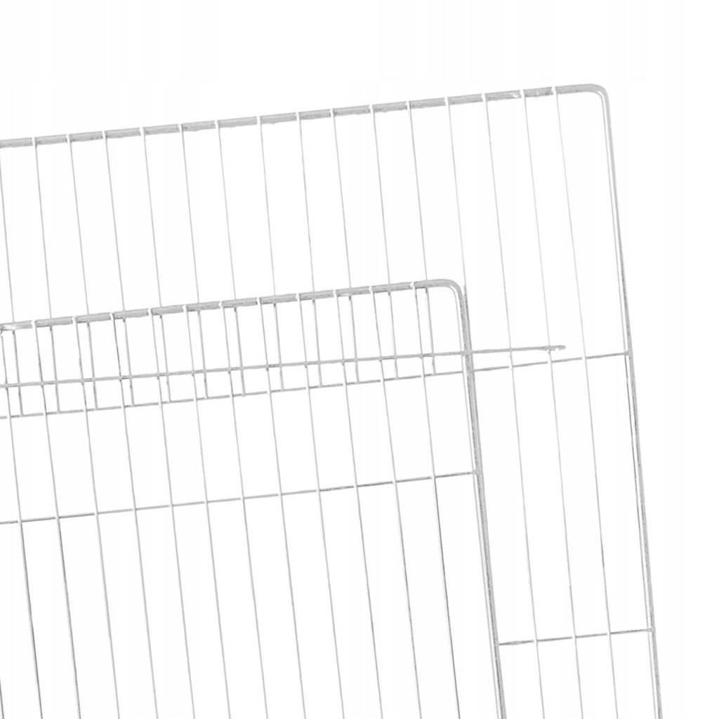 Kojec dla szczeniaka MODUŁOWY wybieg Drzwiczki  1x 35x35 cm BIAŁY