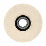 TARCZA Polerska FILCOWA Pełna FILC Polerski ALU METAL INOX 125 x 22,23