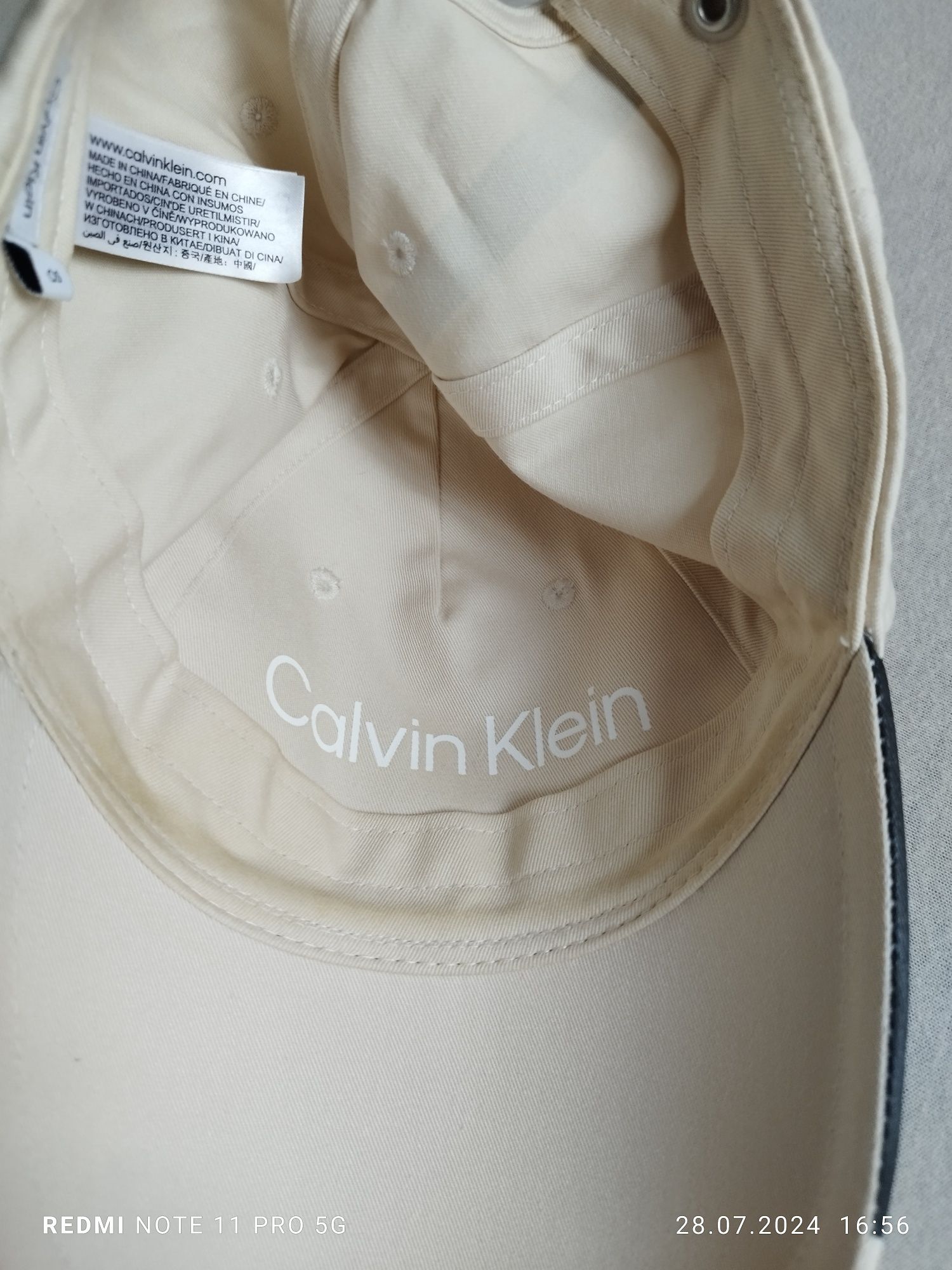 Czapka z daszkiem Calvin Klein