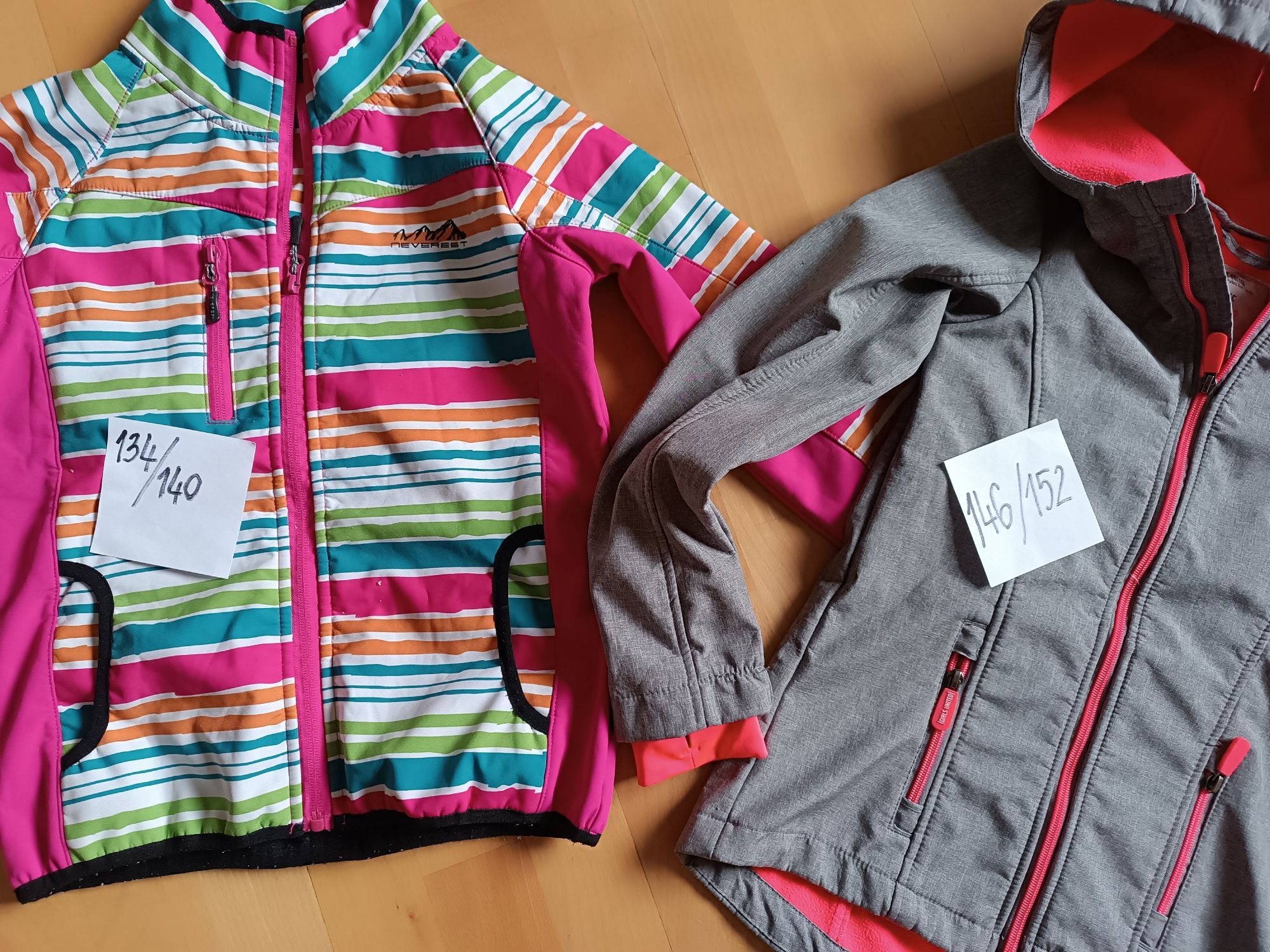 2 x Softshell rozm 134/40 i 46/152