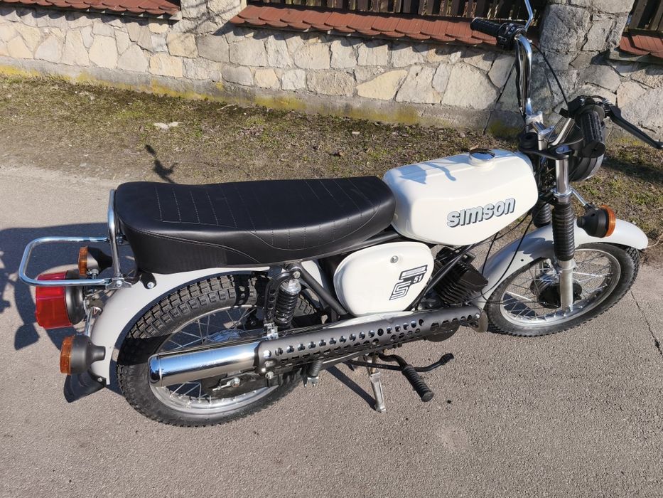 Simson S51 enduro papiery, s50 duża motorynka