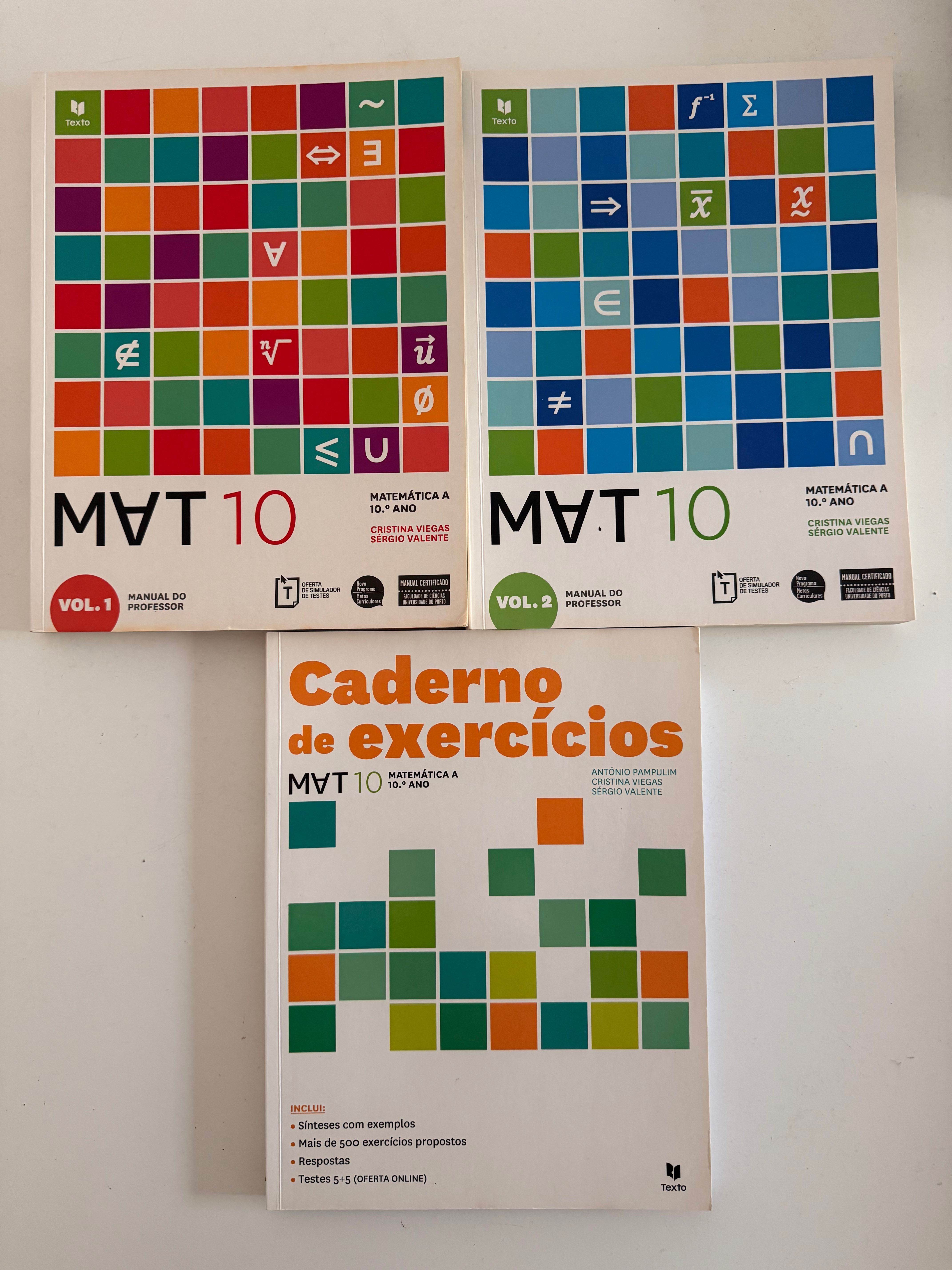 Livros de Matemática – 10.º Ano