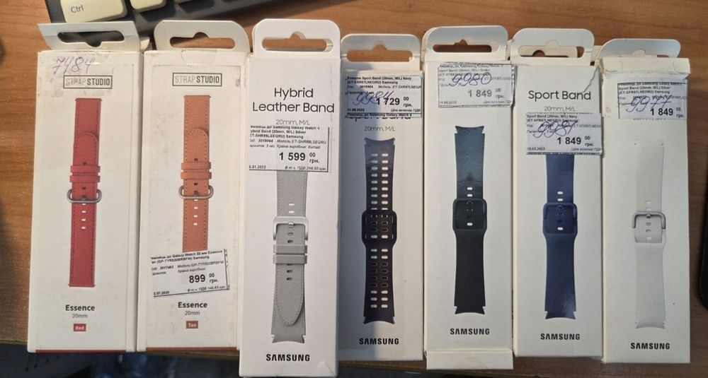 Оригінальні ремінці Samsung watch 3-7