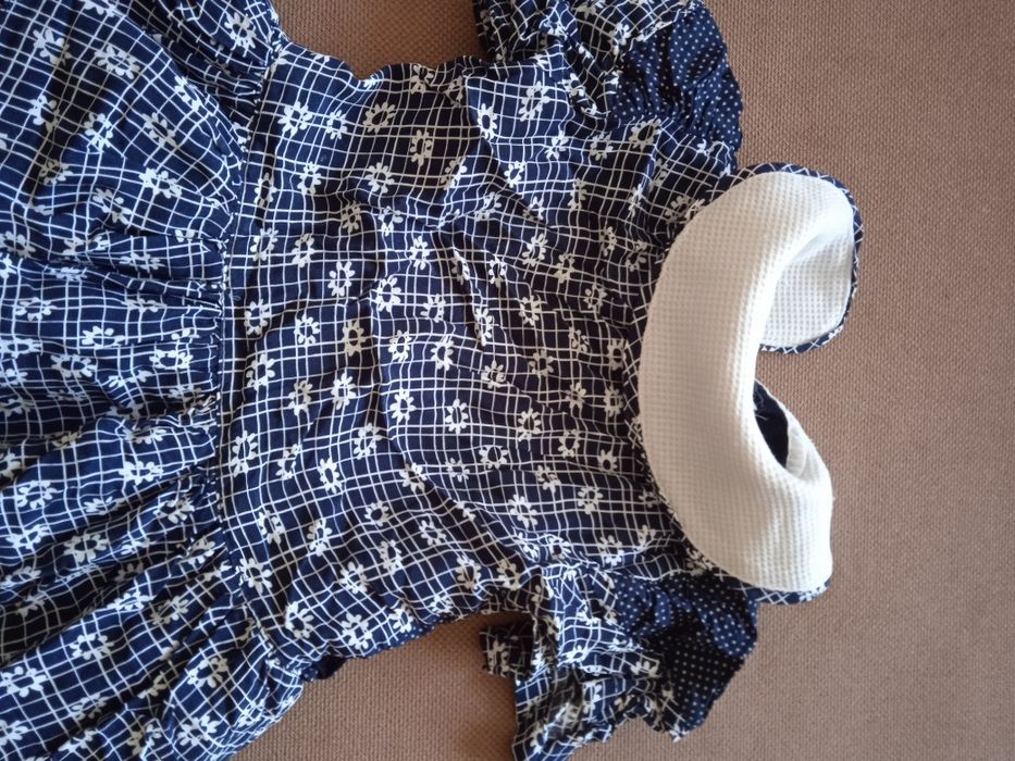 Платье для девочки синего цвета