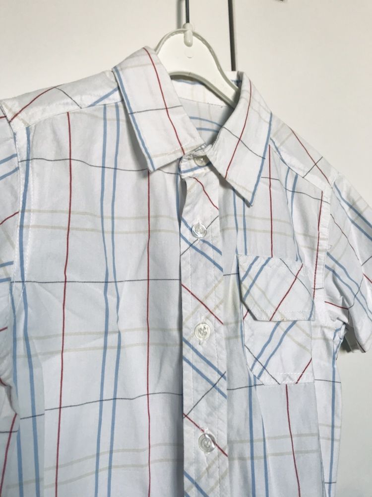 Camisa quadrados (18-24 meses)