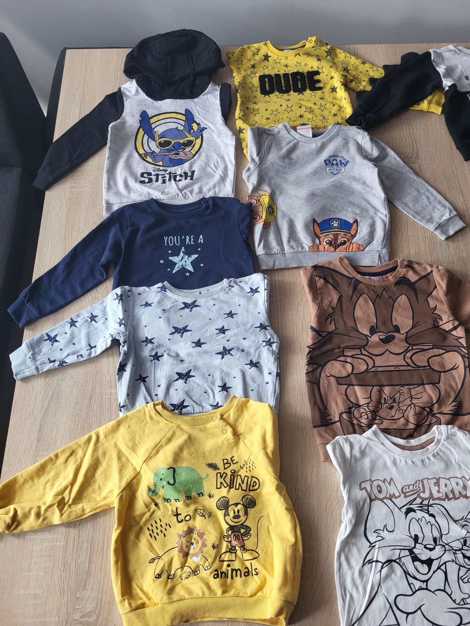 Bluzy i bluzki na długi rękaw, r. 92