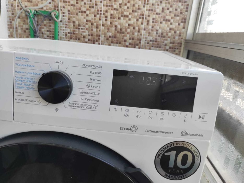 Máquina de Lavar e Secar Beko ProSmart Inverter – 8kg / 5kg